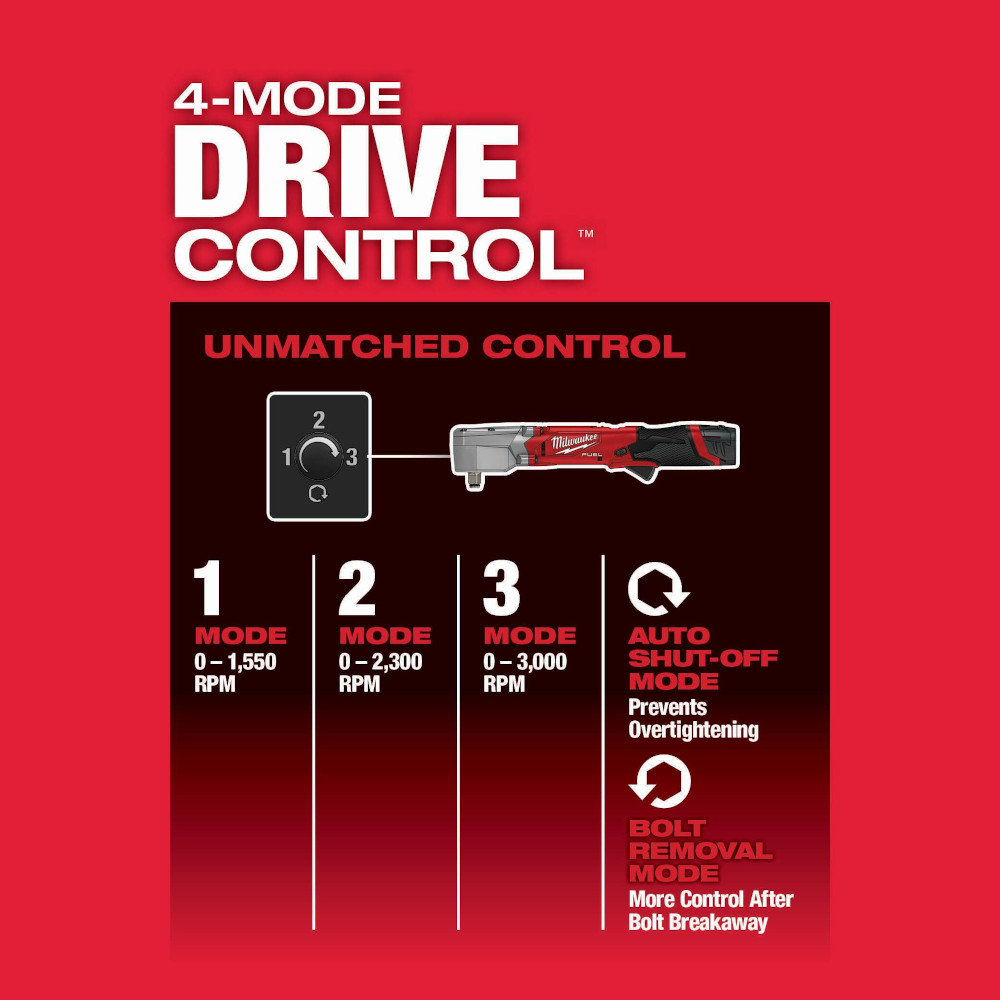 Milwaukee M12 1/2 Inch Right Angle Impact Wrench with Friction Ring Kit from GME Supply